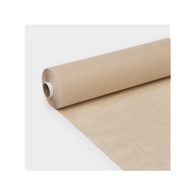 Бумага для выпечки марка «П», подпергамент, 30 см×100 м, плотность 45 г/м², бежевая