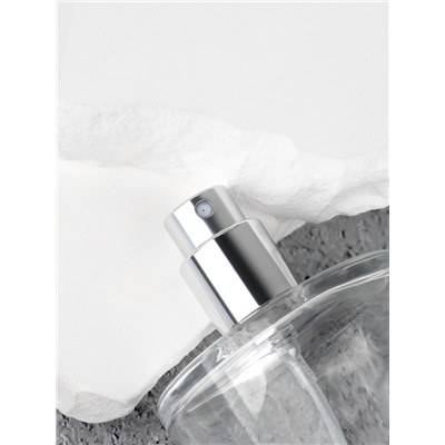 Флакон стеклянный для парфюма, с распылителем, 30 мл, прозрачный/чёрный