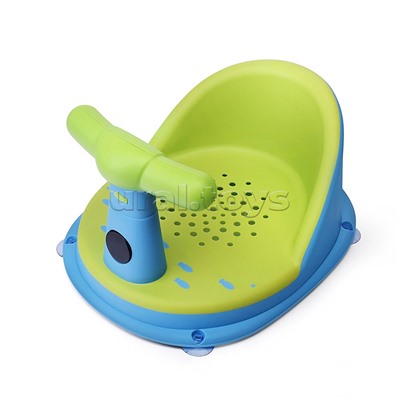 Детский стульчик - сиденье с термометром (зеленый)