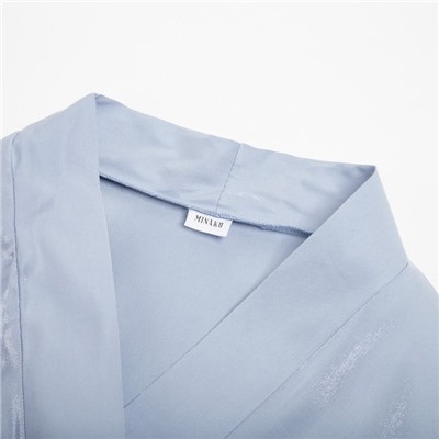 Платье мини женское MINAKU: Enjoy, голубое, размер 46-48