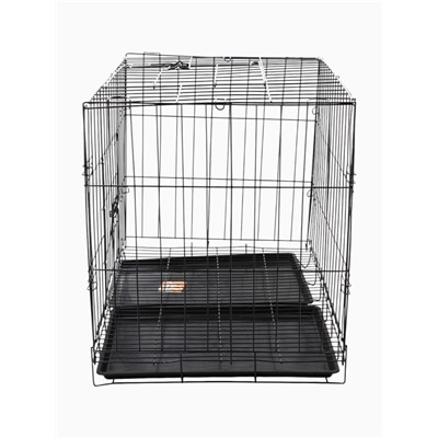 УЦЕНКА Клетка для собак 70×50×60 см, чёрная
