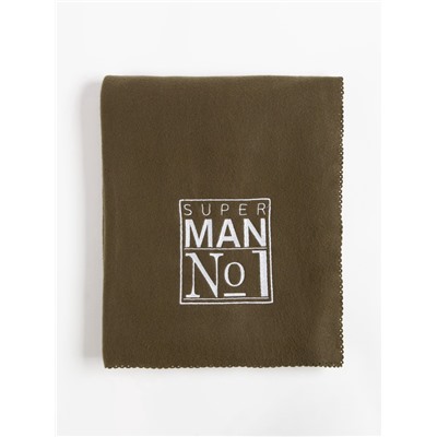 Плед флисовый «Этель. Super man», 130×150 см, флис 160 г/м²