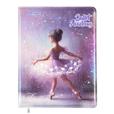 Дневник 1-11 кл. "Ballet Academy" кожзам , 48 листов, белая бумага 80 г/м²,