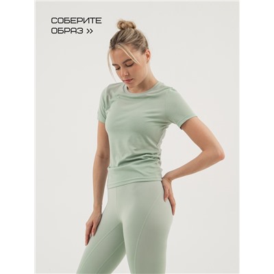 Легинсы спортивные с компрессией женские Resport, размер 48, мятный