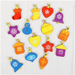 Развивающая игрушка «Новый год! Ёлочка» нарядная 15×20 см