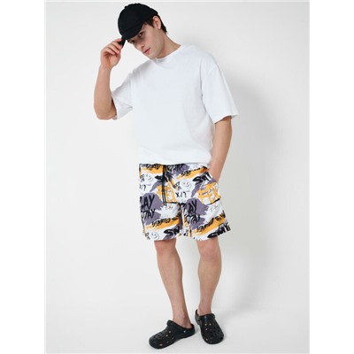 Шорты текстильные плавательные для мужчин, длинные