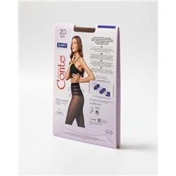 Корректирующие CONTE Slimfit 20 Колготки с широким моделирующим поясом Lycra®