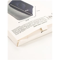 УЦЕНКА Подушка надувная 37×28×15 см синий/серый ОТ