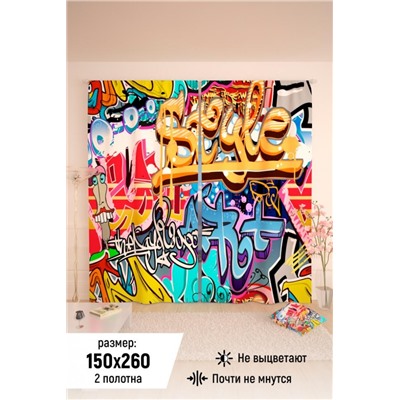 Фотошторы 10807 (Надписи)