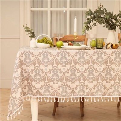 Скатерть «Этель» Classic, 110×149 см, 100% хлопок, рогожка 186 г/м²