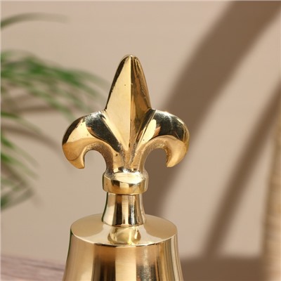 Колокольчик «Треф», 16 см, латунь