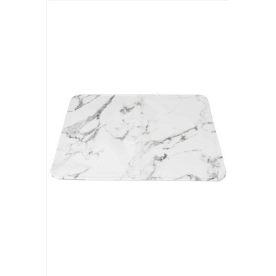 Nail Art Набор для маникюра подушка с подложкой, подушка 11,7 х 25,5 см, подложка 38 х 28 см, белый мрамор KRISTALLER, 1212946