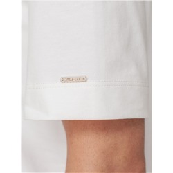 Свободная футболка из премиального хлопка с эластаном