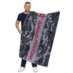 Полотенце махровое Патриот (Серый)