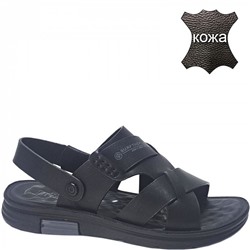 ZN012-311 черн  Сандалии мужские (40-45)/10