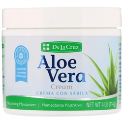 De La Cruz, Крем с алоэ вера, 4 унции (114 г)