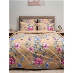 Пододеяльник бязь на молнии - Маргарита, цвет бежевый