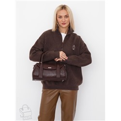 Сумка женская кожаная 98321S coffee Velina Fabbiano-Safenta