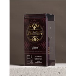 Подарочный набор новогодний мужской «С Новым годом!», гель для душа виски 250 мл и мыло для рук 80 г, Чистое счастье