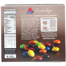 Atkins, Treat Endulge, шоколадные конфеты, 5 упаковок, весом 28 г (1 унция) каждая