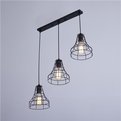 Светильник «Кубок» 3хЕ27 40 Вт 50×18×19-139 см