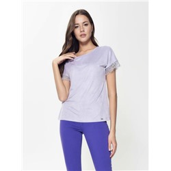 Топы CONTE LD 917 Топ с эффектом замши и деликатным кружевом