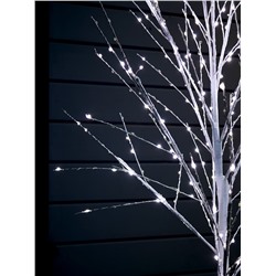 Светодиодное дерево «Яркие светлячки» 1.5 м, 300 LED, постоянное свечение, 220 В, свечение белое