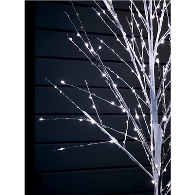 Светодиодное дерево «Яркие светлячки» 1.5 м, 300 LED, постоянное свечение, 220 В, свечение белое