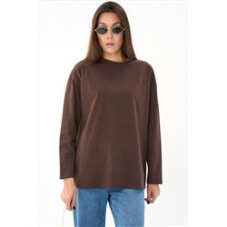 Лонгслив Эшли (шоколадный)