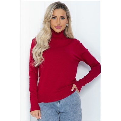 Водолазка Зимняя история (красная) Б14521-20М