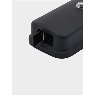 Диспенсер для жидкого мыла Stölz, механический, 800 мл, нержавеющая сталь, чёрный