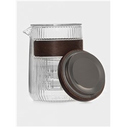 Чайный набор «Иши», чайник, 3 пиалы, в сумочке, стекло, прозрачный