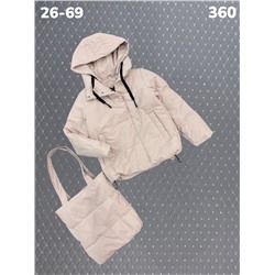 Куртка 360 пудровый