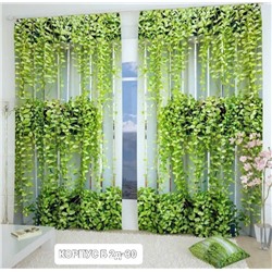 Портьеры с принтом, 3*2,6 см (без тюля)