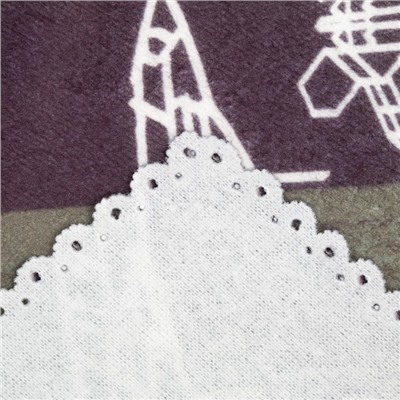 Плед флисовый «Этель. Самолеты», 75×100 см, флис 160 г/м²