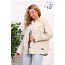 1069 Рубашка женская (Льняной)