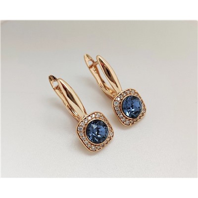Серьги с кристаллами Swarovski