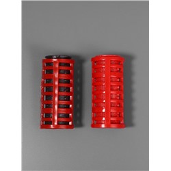 Термобигуди с фиксатором, d = 2,2 см, 10 шт, цвет МИКС
