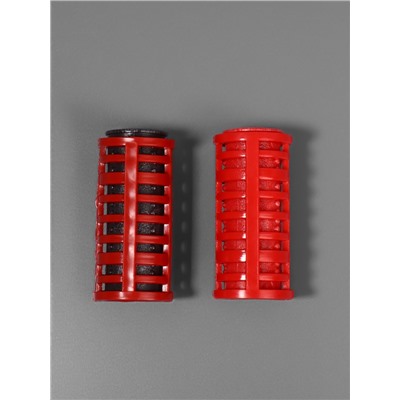 Термобигуди с фиксатором, d = 2,2 см, 10 шт, цвет МИКС