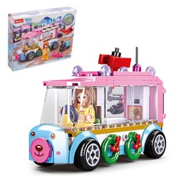 Конструктор «Розовая Мечта. Минивэн», 143 детали