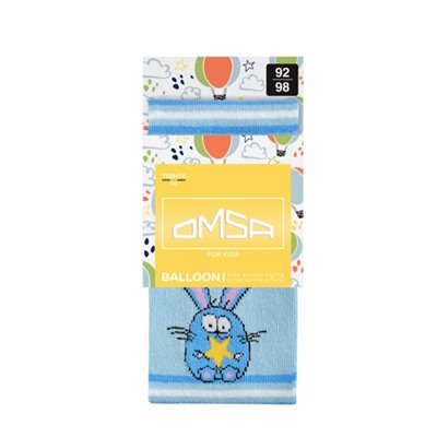 Колготки детские, Omsa, 11P62-2 кот и зайчик