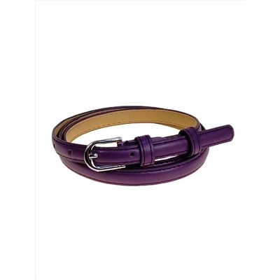 Ремень женский из искусственной кожи, цвет  фиолетовый