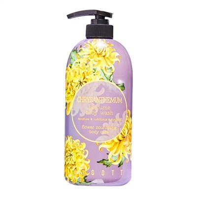 Jigott Парфюмированный гель для душа с экстрактом хризантемы / Chrysanthemum Perfume Body Wash, 750 мл