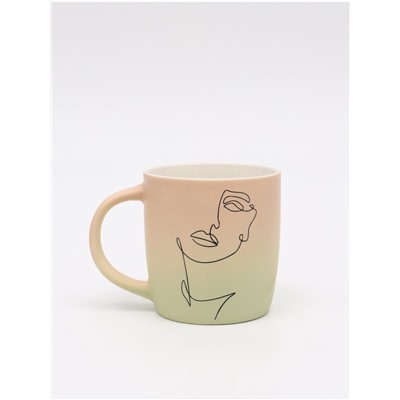 Кружка с градиентом керамическая «Нежность», 320 мл