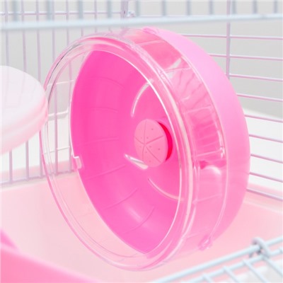 Клетка для грызунов «Пижон», 23×17×26 см, эмаль, белая