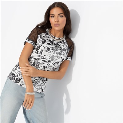 Футболка из эластичной ткани, Талант перемен (ретро)