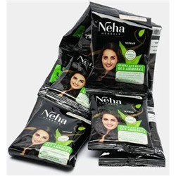 Neha Herbals Hair Colour Black / Краска для Волос Черный (20г*10 пакетик) 200 г