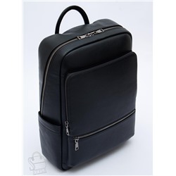 Рюкзак мужской кожаный 134119-161H black Heanbag в Новосибирске