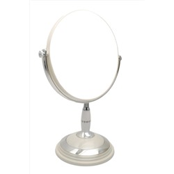 Rama Rose Зеркало косметическое настольное двустороннее K-441, 18 см KRISTALLER, 1118318