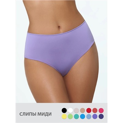 Minimi Трусы БMi_F 2220 Slip Midi (обработка края оверлоком), PA